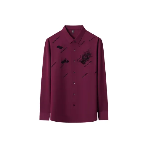 SENJIALUO Мужские рубашки