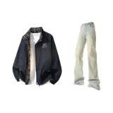 Синий + Желтый Грязь Брюки