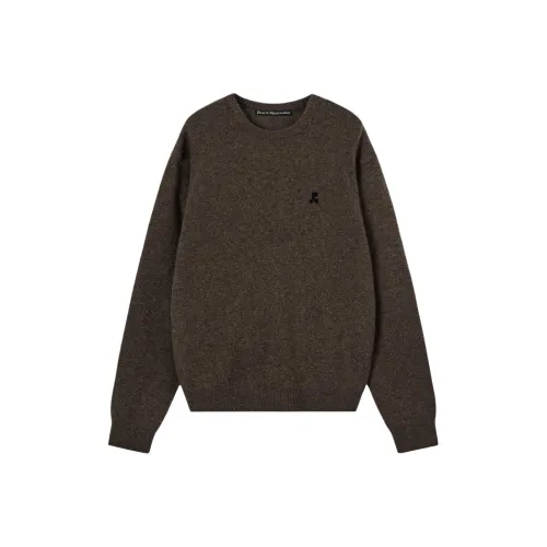 Rest Recreation Fw25 Логотип Круглый вырез Свитер Мужской