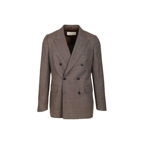 DRIES VAN NOTEN FW25 Бизнес-костюм Пальто Мужской