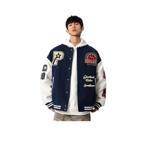 SOCKKEY Темно-синие унисекс бейсбольные Джерси