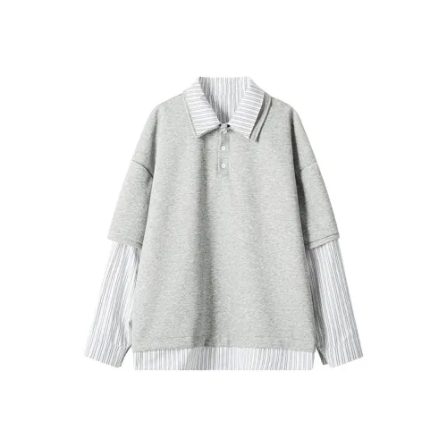 SIL VITIN Серый Унисекс Свитшоты