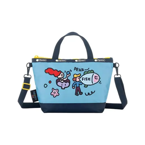 LeSportsac Сумка на одно плечо ткань женский синий