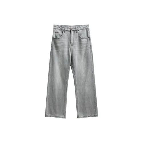 OWNR Элегантные серые мужские джинсы