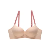 Розовый кожаный топ 3/4 тонкий, толстый внизу