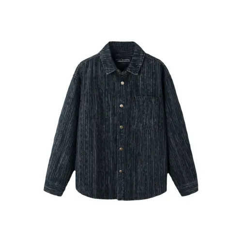 BANGBOY X IZTION Синий Мужская Рубашка