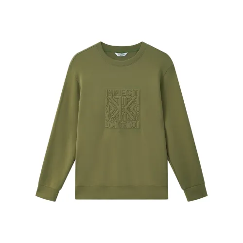 K BOXING Chartreuse Зеленый Мужские Толстовки