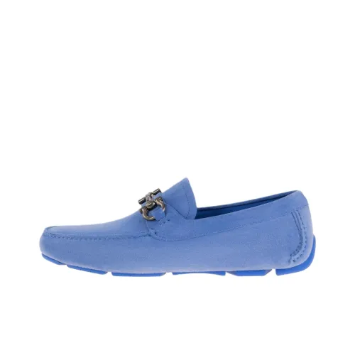 FERRAGAMO GANCINI Повседневная обувь Мужская Синяя