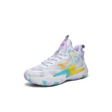 Бело-фиолетовый