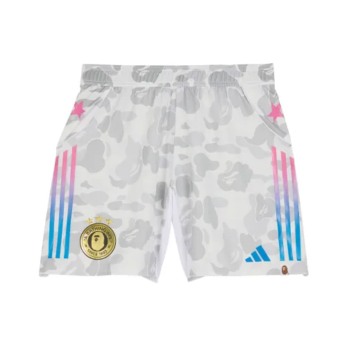 Adidas x A BATHING APE FW25 Спортивные шорты Унисекс