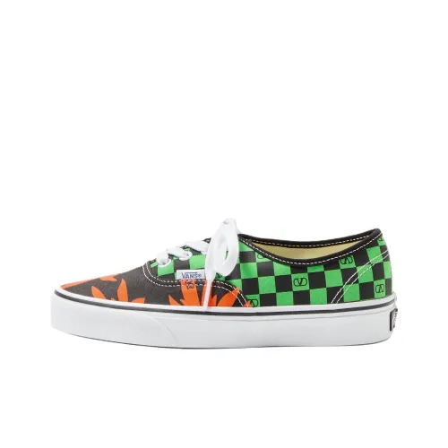 Valentino Vlogo Vans Low Топ Кеды Женские Шафран