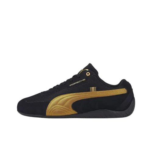 Legacy X Porsche x PUMA Speedcat Collection Низкий топ Повседневная обувь Мужская Черный