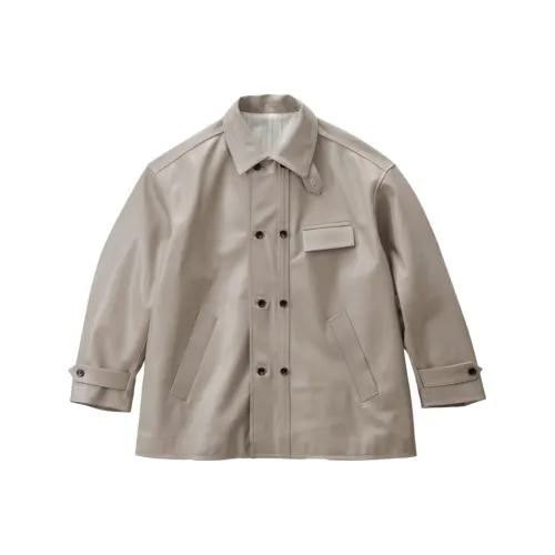 Graphpaper FW25 Sheep Leather Corbusier Jacket Men's