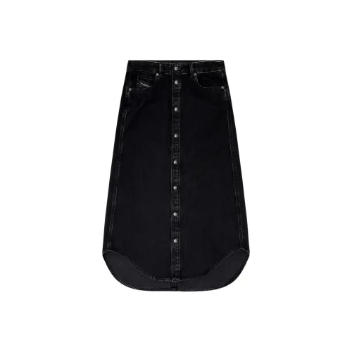 DIESEL Деним Длинная Юбка Женская