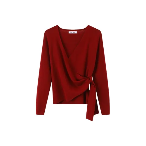 JOSR Красный Женский Трикотаж