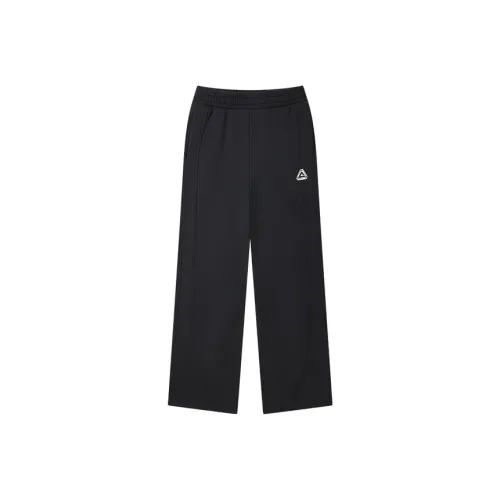 PEAK Черные Женские Повседневные Брюки