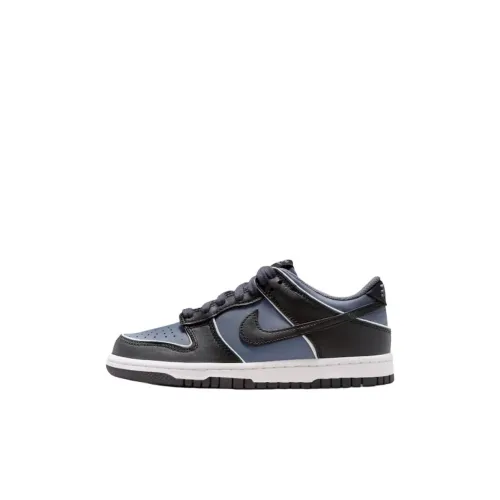 nike Dunk Low Топ Детские Скейтбординги Черный Подростки