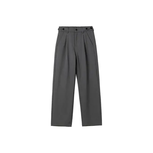 AW Серый Эластичный пояс Обхват талии Регулируемый Мужской костюм Брюки