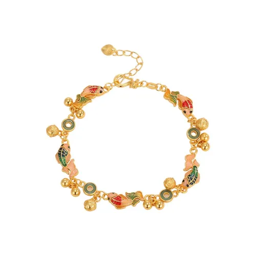 J KINGLAY Браслеты из меди с золотым покрытием женские