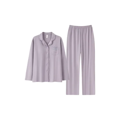 Pretty lady Таро Фиолетовый Женский Пижамный Комплект