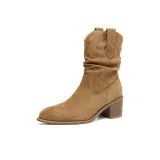 Карамель, без подкладки (высота каблука 5,5 см)