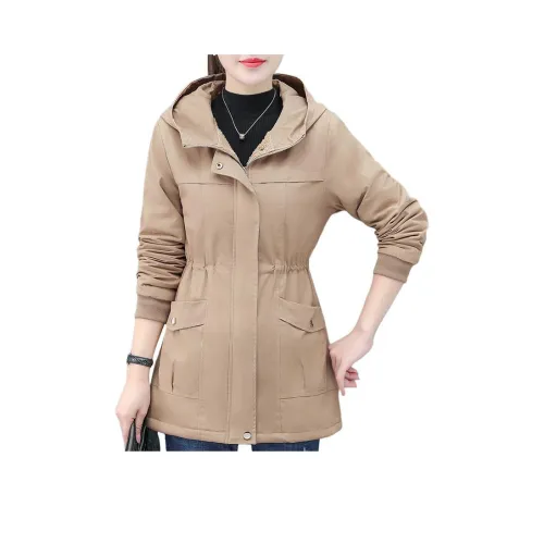 EMINU Женская тренч-куртка