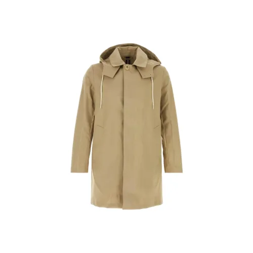 Mackintosh Бежевый Мужской Пальто