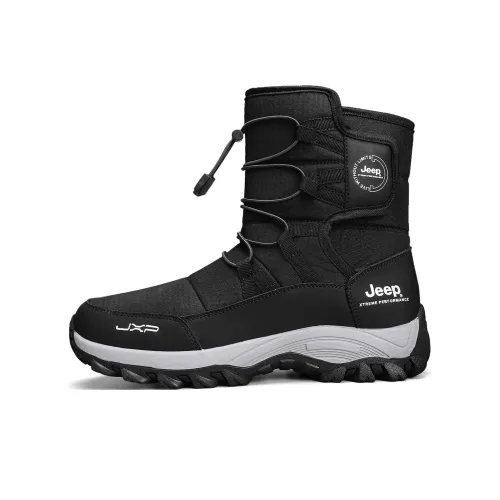 Jeep Термический Износостойкий Амортизирующий Увеличивающий Высоту Покрытие Короткие Снежные Ботинки Мужские