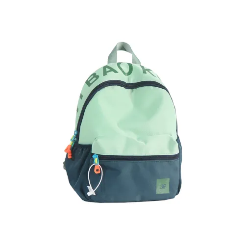 Besirbear Нейлон Рюкзак Стандартный Светло-Зеленый + Королевский Синий