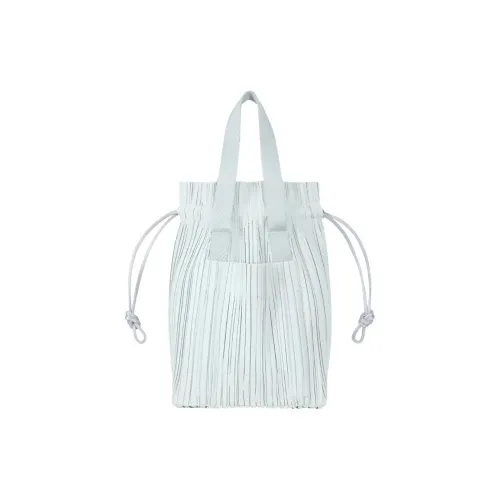 PLEATS PLEASE ISSEY MIYAKE Полиэстер Тоут Сумка Сумка для покупок Сумка Маленькая Женская Светло-Серый