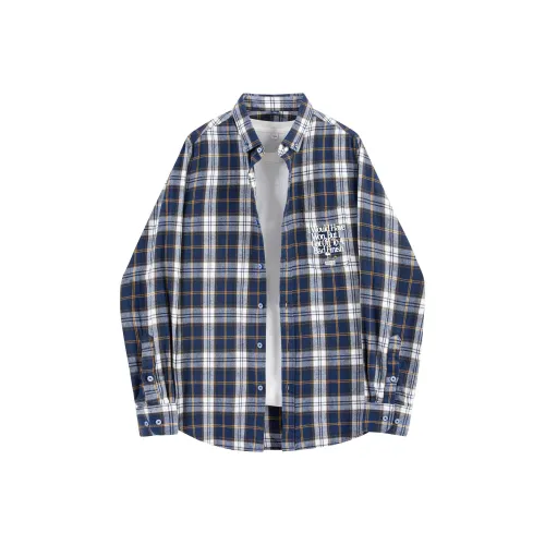 SNOOPY Длинный рукав рубашка унисекс