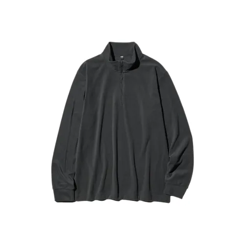 UNIQLO Темно-серый Мужской Свитшот