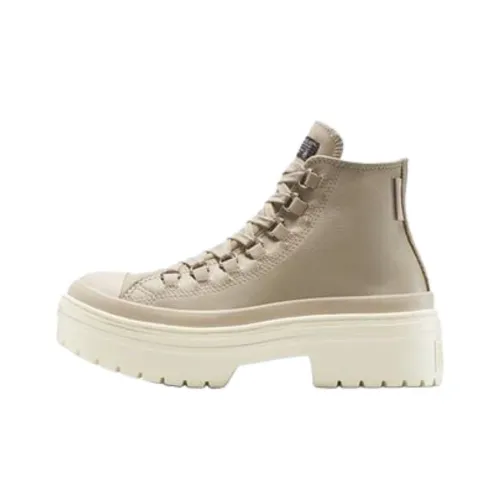 Converse Chuck Taylor All Star Водонепроницаемый и Теплый Высокий Топ Повседневная Обувь Женская Коричневый