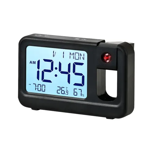 HENSE Электронный механизм Будильник Унисекс Белый