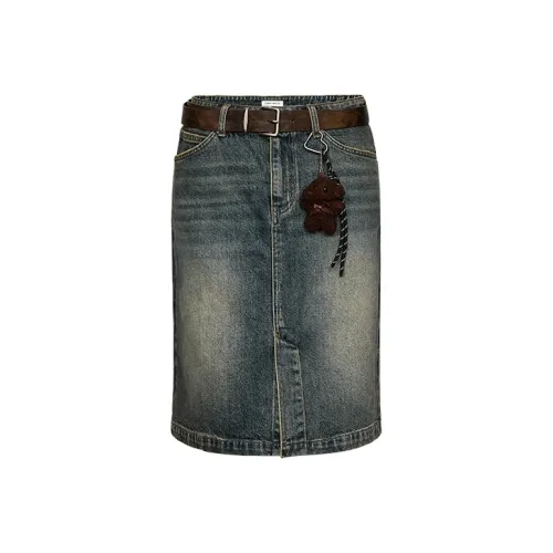 URBAN REVIVO Женские Джинсовые Короткие Юбки Женские