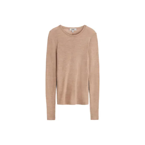 COS Бежевый Женские T-рубашки