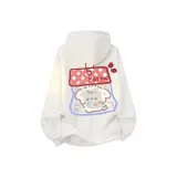 Белый плачущий щенок