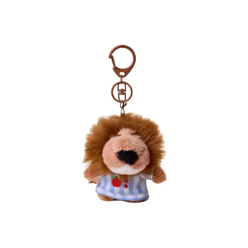X3COMMUNE Ugly Cute Little Lion Plush Pendant 8 см High