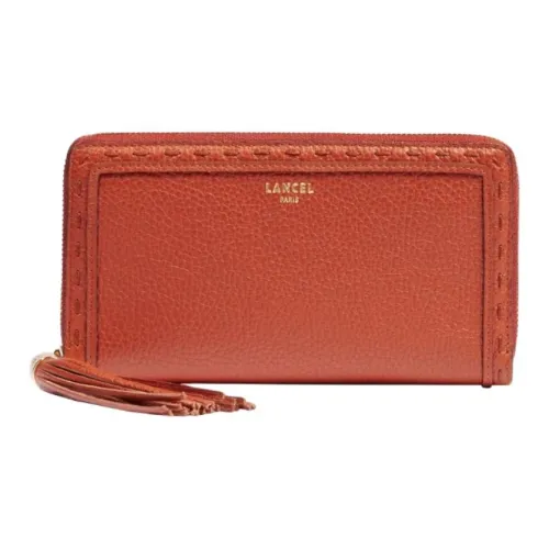LANCEL Кожа Кошелек Женские Оранжевый