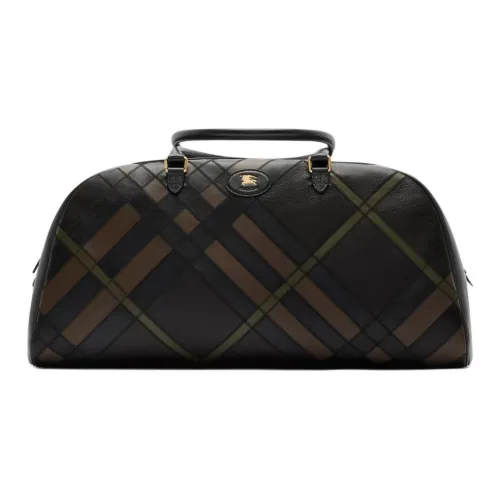 Burberry Сумка через плечо из кожи буйвола размер Extra Large мужской цвет торфово-коричневый