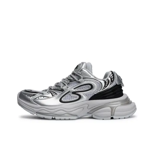 BASLS x ZHR Низкий топ с толстой подошвой унисекс