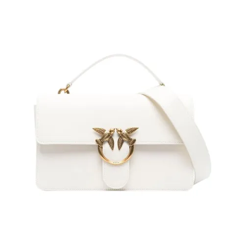 PINKO SIMPLY Коровья кожа Сумка через плечо Сумка Женская Белая