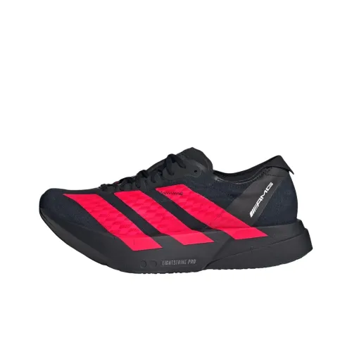 AMG x Adidas Adizero Adios Pro 4 Легкие Anti Slip Беговые кроссовки Женские Черные Красные