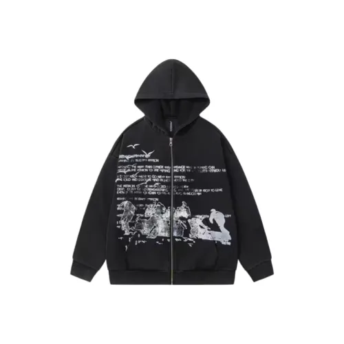 Wooden Rabbit Черный Мужской Свитшот