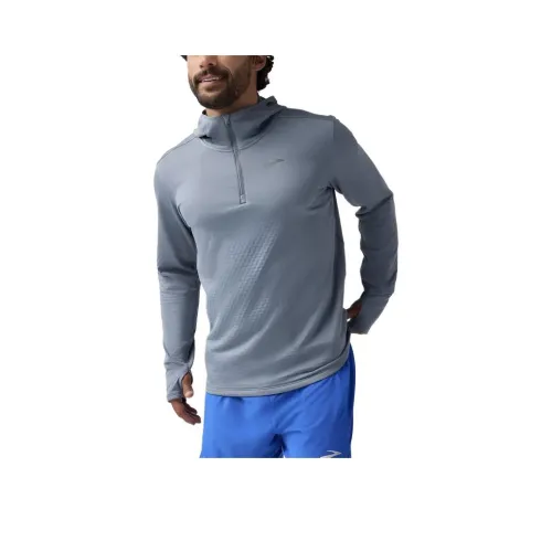 Brooks White Storm Мужские Свитшоты