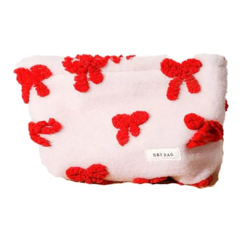 WNNIDEO Красный Бант Косметичка для макияжа Дорожные косметички