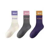 [3 упаковки] Белый Фиолетовый + Фиолетовый Желтый + Серый Розовый