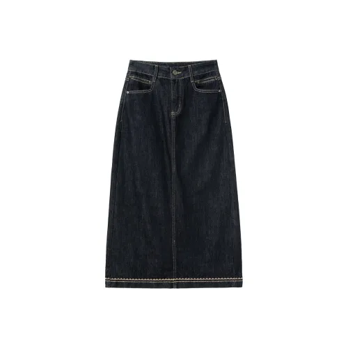 WESTLINK Деним Длинная Юбка Женская