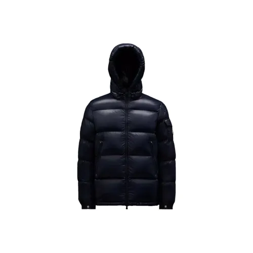 Moncler FW23 Пуховик Мужской Морской Синий