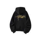 Чёрный (Жёлтый текст)